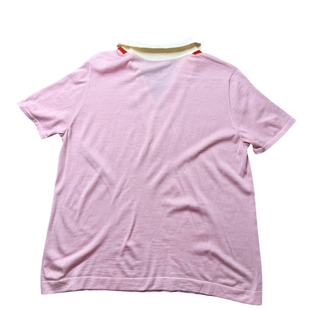 Akris V neck wool/silk top 12 - Picture 3 of 12